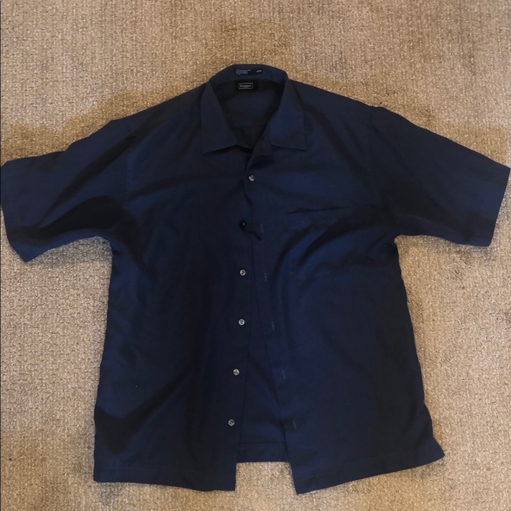 Navy Blue Men's Shirt